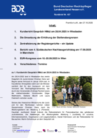 Rundbrief 437 Rundbrief 437